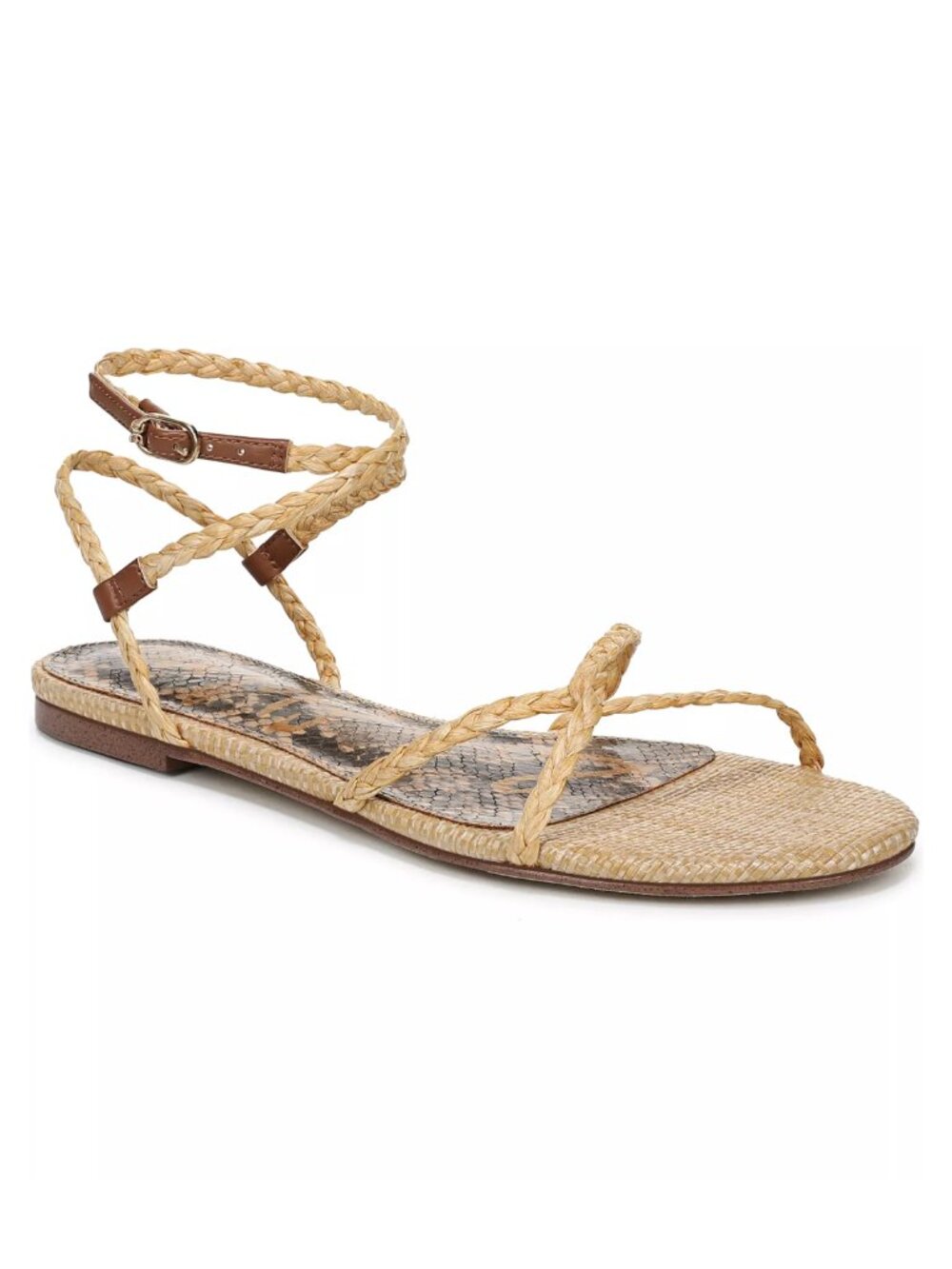 Sam Edelman Ellina Braided Sandals Natural Women’s Size 6 M NWT